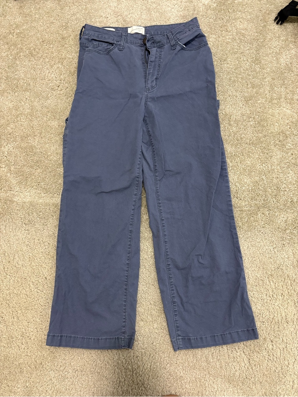 Women’s Light Blue Cargo Pants